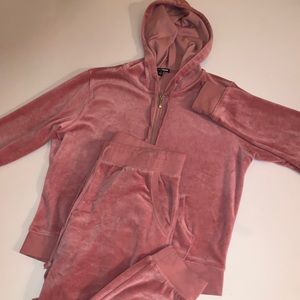 “The Original Trendsetter Velour Set - Mauve”